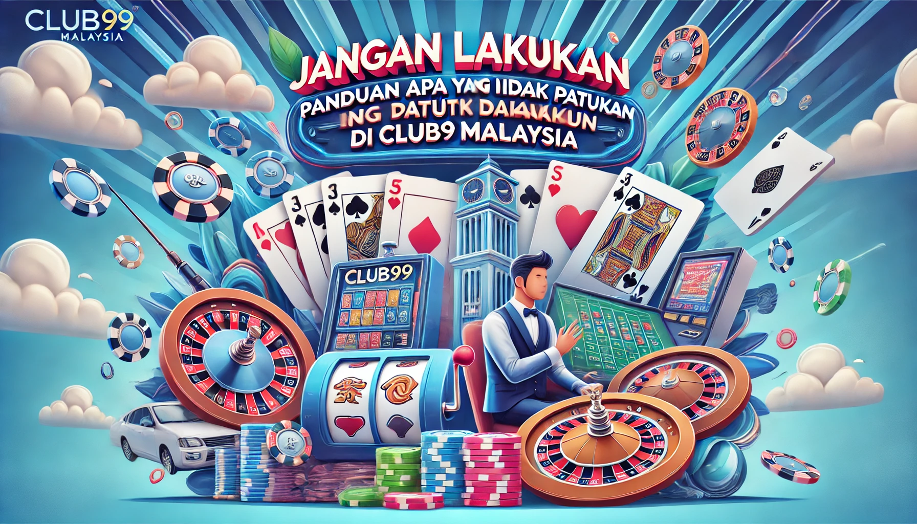 Jangan Lakukan Ini: Panduan Apa yang Tidak Patut Dilakukan di Club99 Malaysia