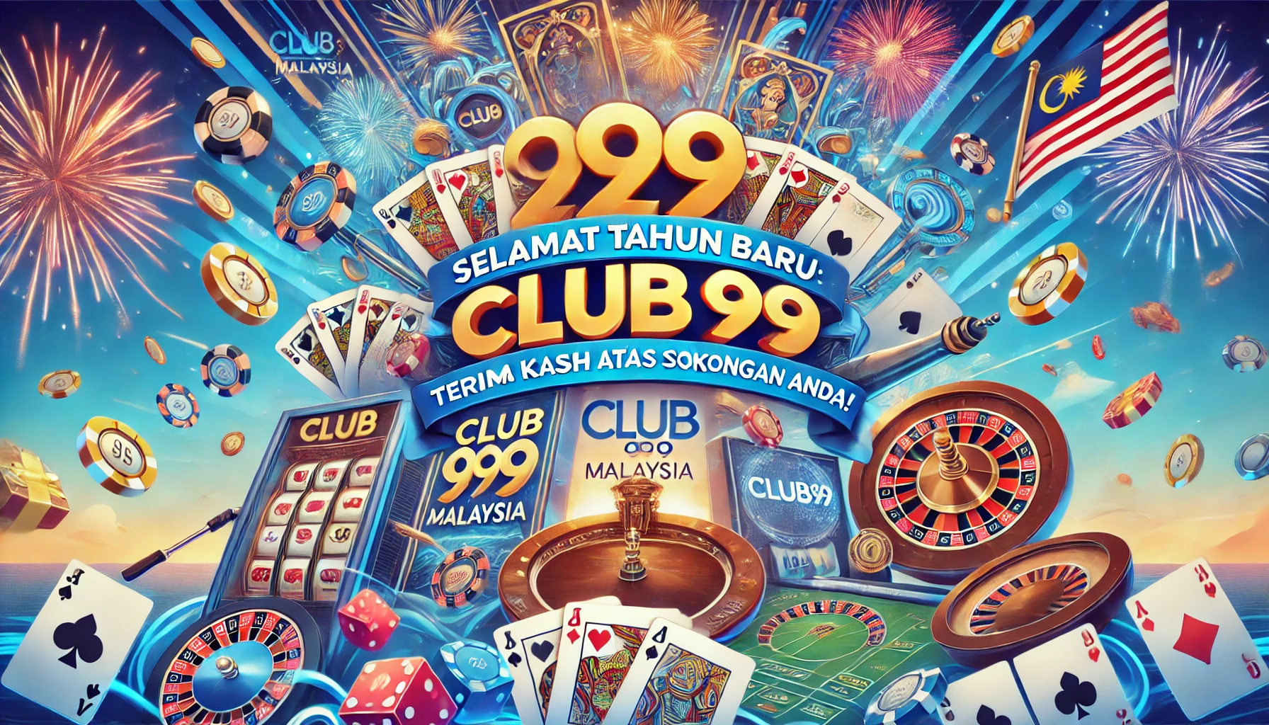 Selamat Tahun Baru dari Club99: Terima Kasih atas Sokongan Anda!