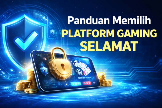 Safe gaming platform guide illustration